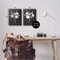 Stupell Industries Minimalist Flower Sketch in Jar 2 pc Canvas Wall Art Set Design by Nan